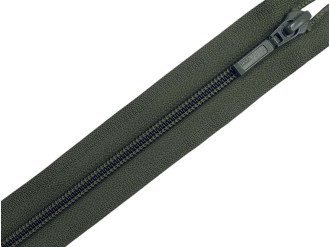 Спиральная молния YKK Т5, хаки, цена за 1шт (арт.33-223)
