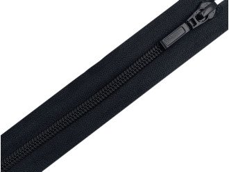 Спиральная молния YKK Т5 с пуллером DADR7, чёрный, цена за 1шт (арт.33-580)