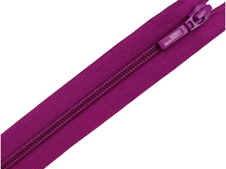 Спиральная молния YKK Т5, фуксия, цена за 1шт (арт.33-853)