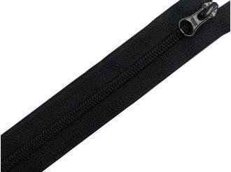 Спиральная молния кольцо YKK Т5, черный, цена за 1шт (арт.35-580)