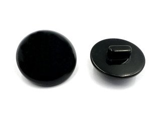 Ґудзик пластиковий на ніжці, чорний, ціна за 1 шт (арт.35480)