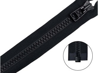 Молния тракторная YKK Т8, черный, цена за 1 шт (арт.40-580)