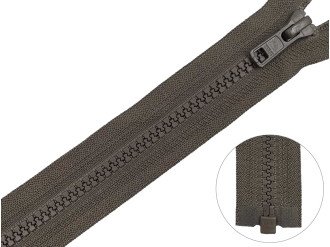Тракторная молния YKK Т5, хаки-коричневый, цена за 1шт (арт.50-365)