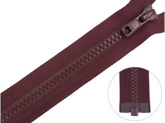 Тракторная молния YKK Т5, вишневый, цена за 1шт (арт.50-864)