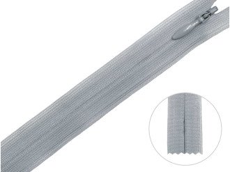 Потайная молния YKK, серо-голубой, цена за 1 шт (арт.60-119)