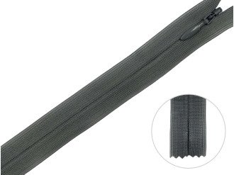 Потайная молния YKK, серо-зелёный, цена за 1 шт (арт.60-275)