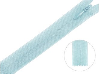 Потайна блискавка YKK, брудно-блакитний, ціна за 1 шт. (арт.60-902)