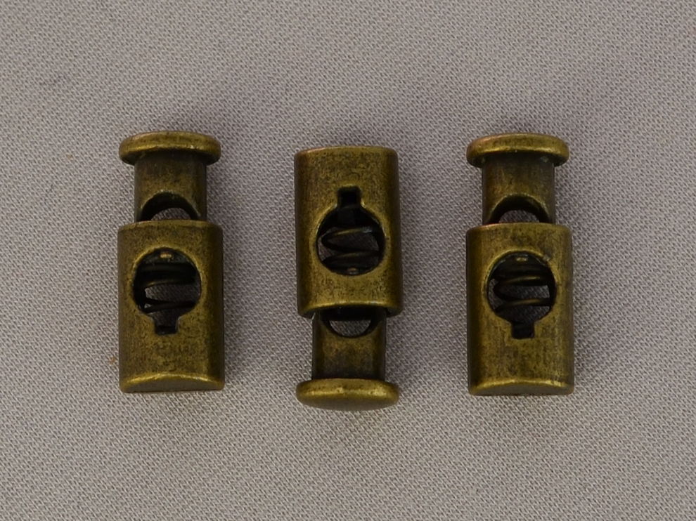 Фиксатор металлический, бронзовый, цена за 1 шт (арт.25338)