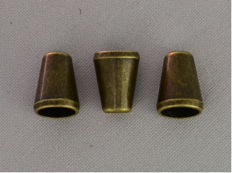 Накінечник металевий, антик, ціна за 1 шт. (арт.25342)
