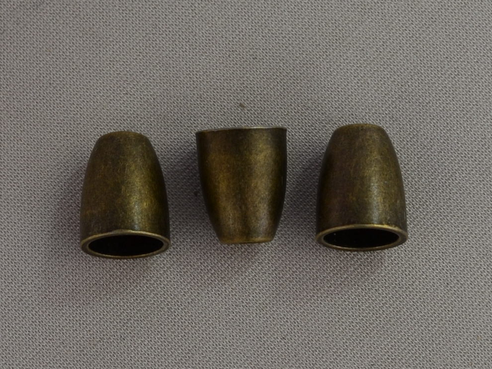 Накінечник металевий, антик, ціна за 1 шт. (арт.25343)