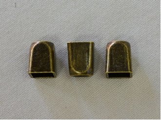 Накінечник металевий, антик, ціна за 1 шт. (арт.25345)