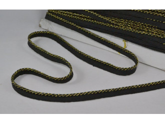 Кант декоративный 3.5 мм, чёрный, цена за 1 м (арт.5519)