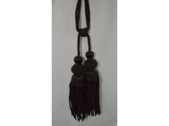 Кисти шторные, черный, цена за 1 шт (арт.5549)