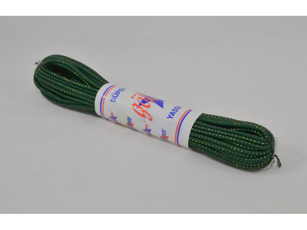 Гумка кругла, капелюшна 3 мм, темно-зелений, ціна за 1 метр (арт.68А цв.14)