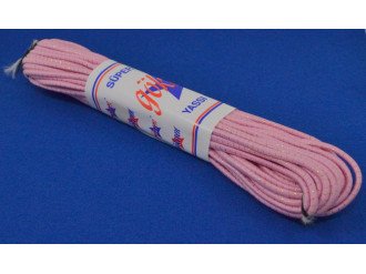 Резинка круглая, шляпная 3 мм, розовый, цена за 1 метр (арт.68А цв.6)