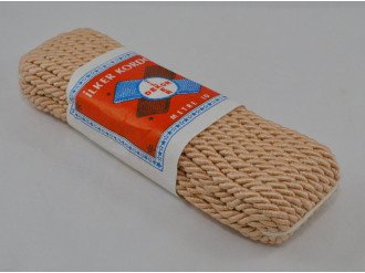Шнур круглый декоративный 4мм, бежевый, цена за 1 метр (арт.67 цв.3)