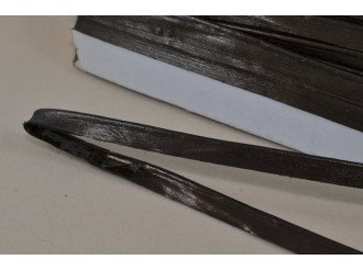 Кант из кожзам, декоративный 3 мм, тёмно-коричневый, цена за 1 м (арт.1192 цв.72)
