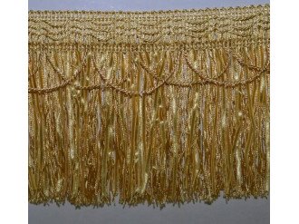 Бахрома для декору, золото, ціна за 1 метр (арт.5570 цв.49)