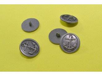гудзик металевий на ніжці арт.3601-bn, ціна за 1шт.