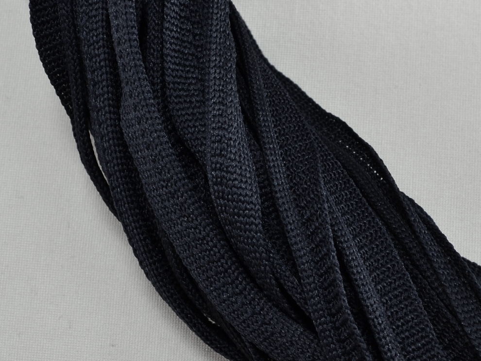 тесьма декоративная чёрного цвета арт.15057-black,