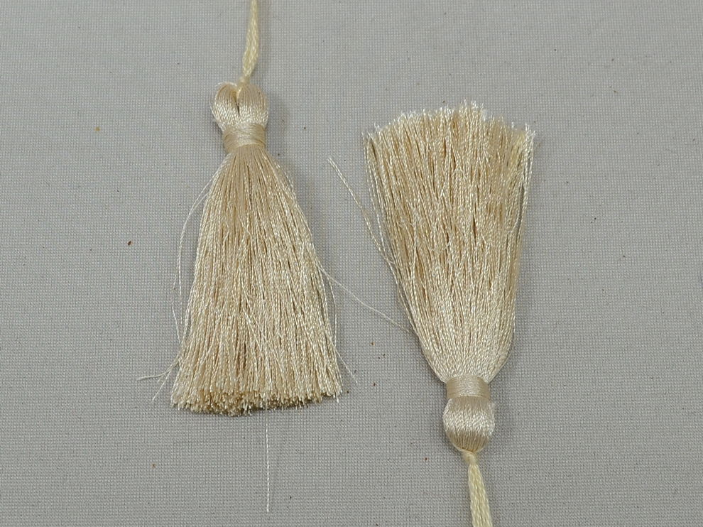 Китиця декоративна, бежевий, ціна за 1 шт (арт.13012-23)