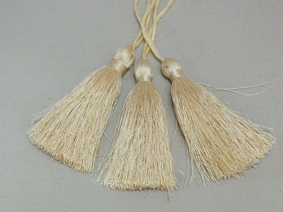Китиця декоративна, бежевий, ціна за 1 шт (арт.13012-23)