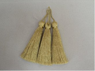 Китиця декоративна, біле золото, ціна за 1 шт (арт.171-0002)