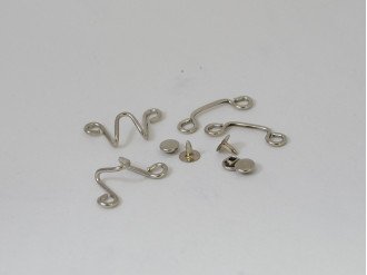 Крючок установочный, никель, цена за 1 штуку (арт.25017)
