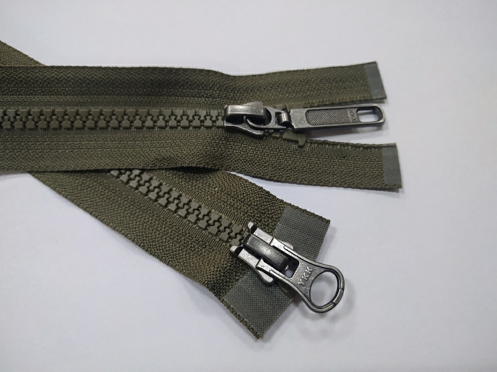 арт.17-565 YKK Т5 хаки молния трактор