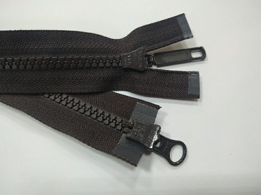арт.17-570 YKK Т5 светло коричневая молния трактор