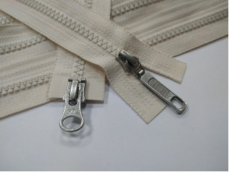 Тракторная молния YKK Т5 цвета айвери арт.17-571, цена за 1шт