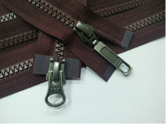 Тракторная молния YKK Т5 цвета вишня арт.17-864, цена за 1шт