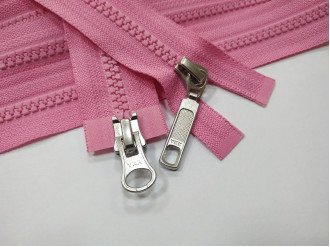 Тракторная молния YKK Т5 тёмно розового цвета арт.17-515, цена за 1шт