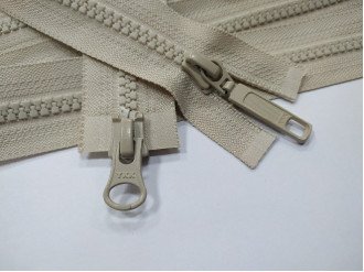 Тракторная молния YKK Т5 бежевого цвета арт.17-572, цена за 1шт