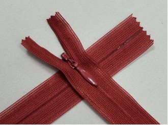 Потайна блискавка YKK, теракотовий, ціна за 1 шт (арт.60-073)