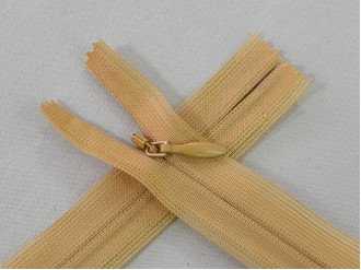 Потайна блискавка YKK, медовий, ціна за 1 шт (арт.60-189)