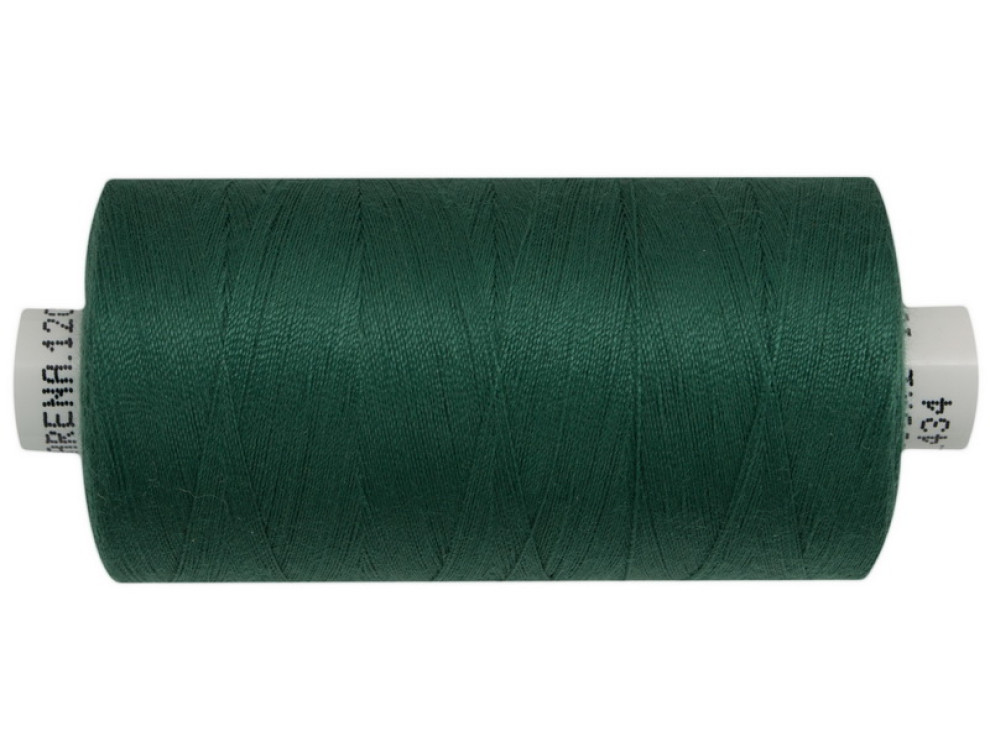 Нитка Amanda Arena 120, темно-зелений - №434, 1000 метрів, ціна за 1 шт