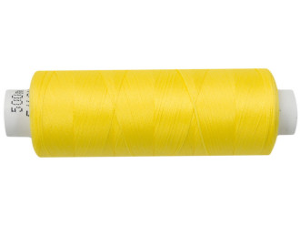 Нитка текстурированная Атена 160/022 цвет жёлтый, цена за 1 штуку (500м)