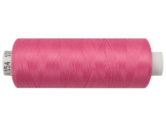 Нитка текстурированная Атена 160/154 цвет розовый, цена за 1 штуку (500м)