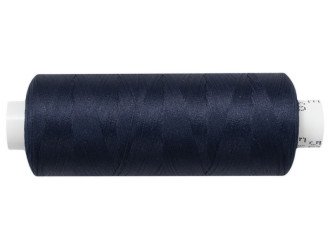 Нитка текстурированная Атена 160/770 цвет тёмно-синий, цена за 1 штуку (500м)