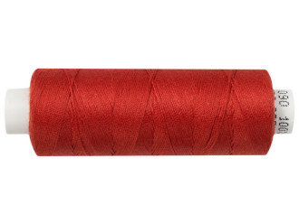 Нитка джинсовая Арена 30/090 цвет красный, цена за 1 штуку (150м)