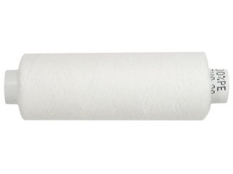 Нитка джинсовая Арена 30/000 цвет белый, цена за 1 штуку (150м)