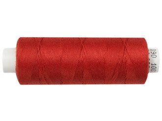 Нитка джинсовая Арена 30/090 цвет красный, цена за 1 штуку (150м)