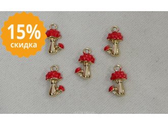 пришивной декор ГРИБ арт.25090, цена за 1шт.
